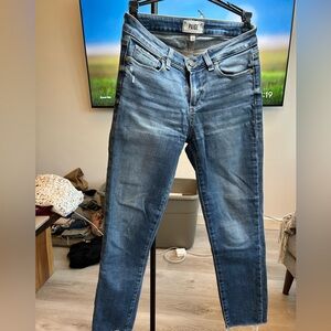 PAIGE Light Blue Skinny Jeans